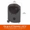 Modern Leisure Chalet Round Charcoal Grill Cover, 27 in. Diameter x 4 in. H, Black 2979 - alternate 8